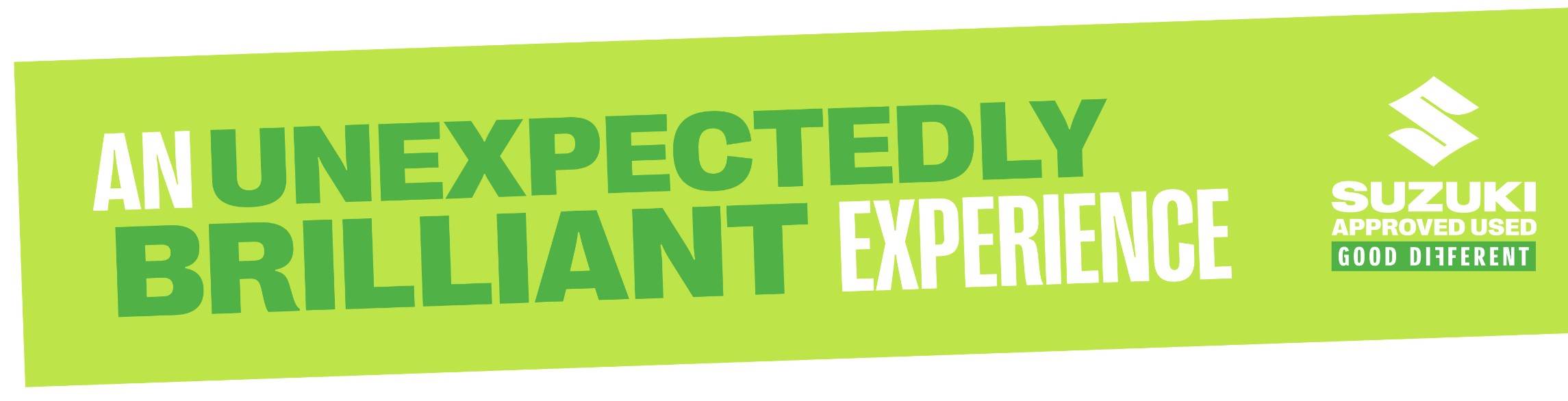 Brilliant Suzuki experience banner
